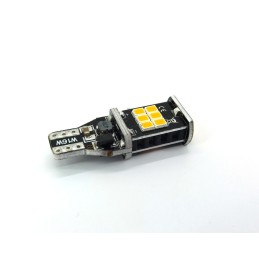 LED T15 12V 12W CANBUS oranž