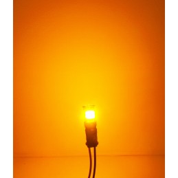 LED T15 12V 12W CANBUS oranž