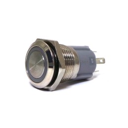 Interrupteur marche/arrêt, bouton de verrouillage LED 18mm