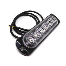 Peruutusvalo 6 LED 12V-24V lamppu, valkoinen