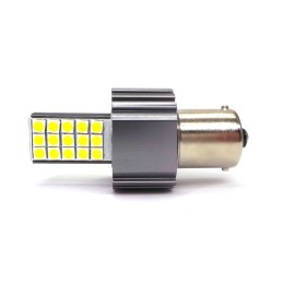 LED izzó PY21W, BAU15S 12-24 V CANBUS fehér új
