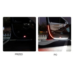 FLEX LED-Türbeleuchtung, weiß und rot, universal