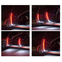 FLEX LED-Türbeleuchtung, weiß und rot, universal