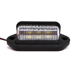 LED-licenslampa 24V 350lm, universell