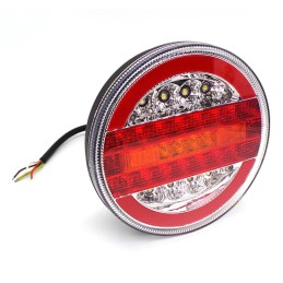 Multifunctional LED lamp, 12-24V round
