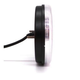 Daudzfunkcionāla LED lampa, 12-24V, apaļa