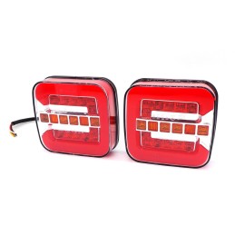 LED-Multifunktionslampe, dynamische L+R-Richtung, 12-24V