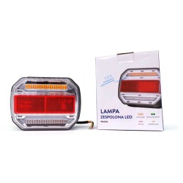 LED multifunkční lampa, dynamický směr L + R, 12-24V