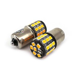 LED BAU15S 12V CANBUS оранжев