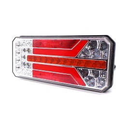 LED-monitoimivalaisin, dynaaminen L + R suunta, 12-24V