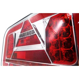 Stor triangel LED lampa, dynamisk L + R riktning, 12-24V