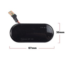 Feux de position à LED Audi A3, A4, A6, S4 sens de circulation, 2 pces