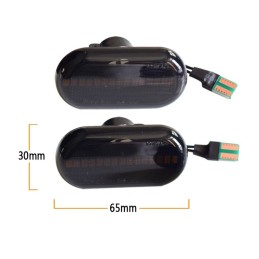 LED gabaritiniai žibintai Dacia, Opel, Nissan ... tekėjimo krypties, 2 vnt